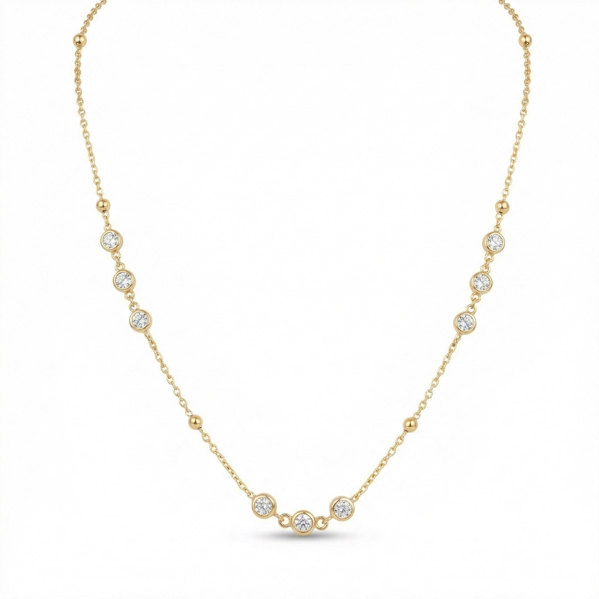 Stardust Diamond Necklace