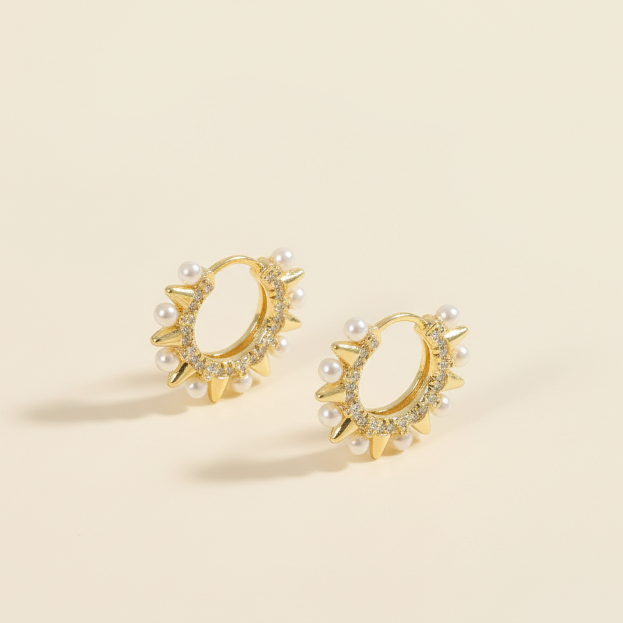 Crescent Pearl Ear Cuff