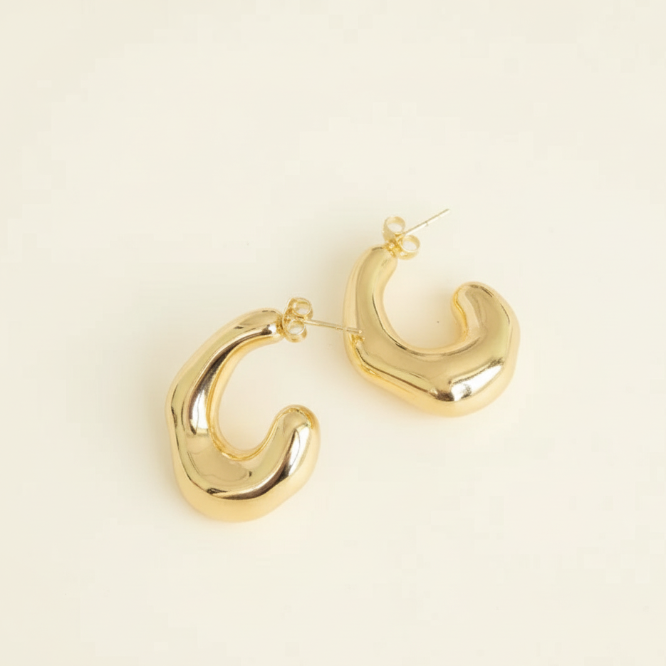 Big Bold U Shaped Earrings