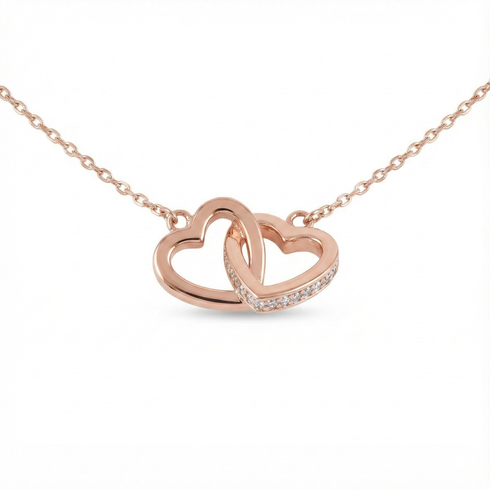 Interlock Heart Necklace