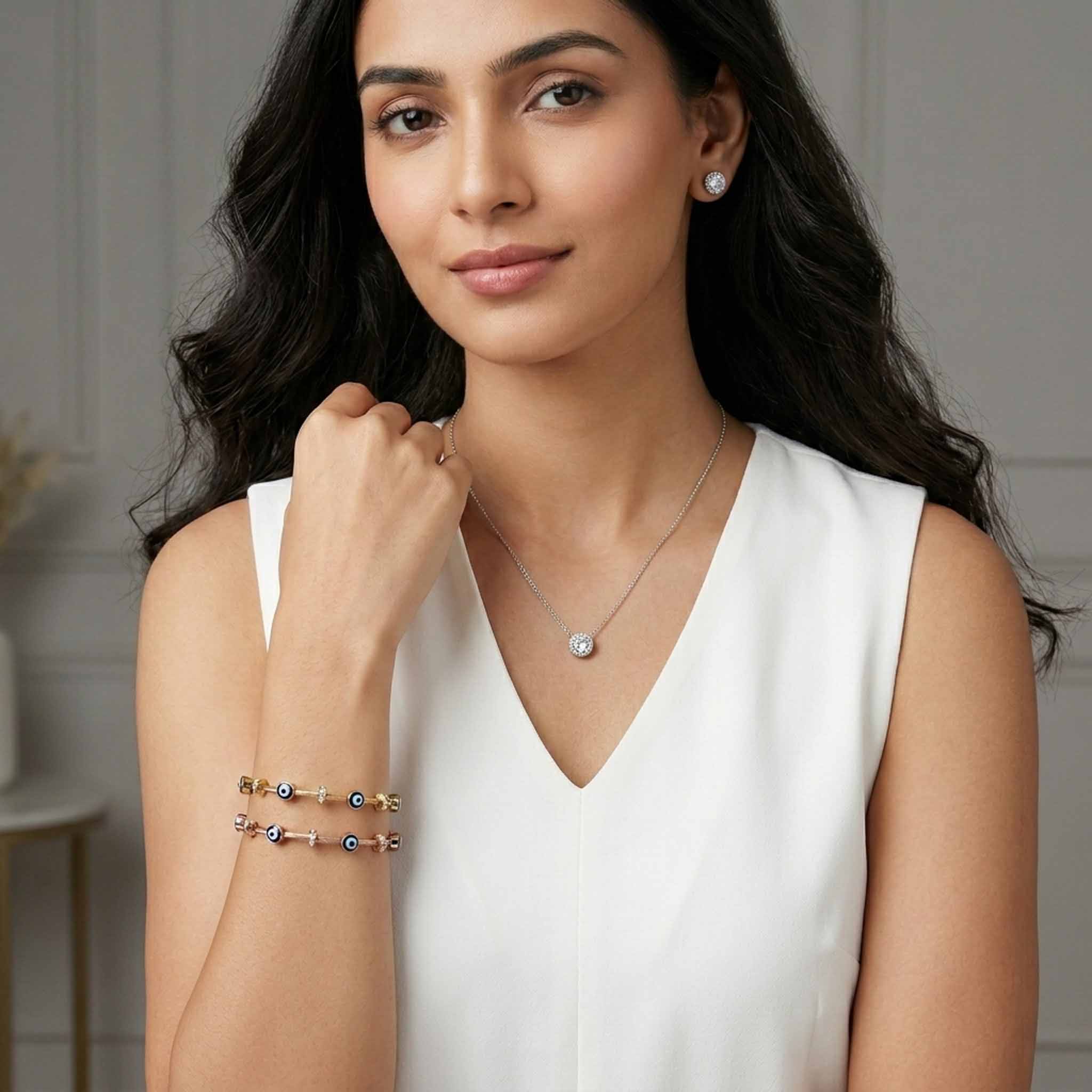 Evil Eye Jewelry Set (30% OFF)