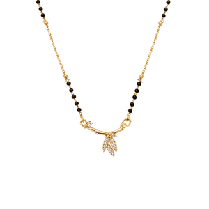 Golden Arc Mangalsutra Necklace