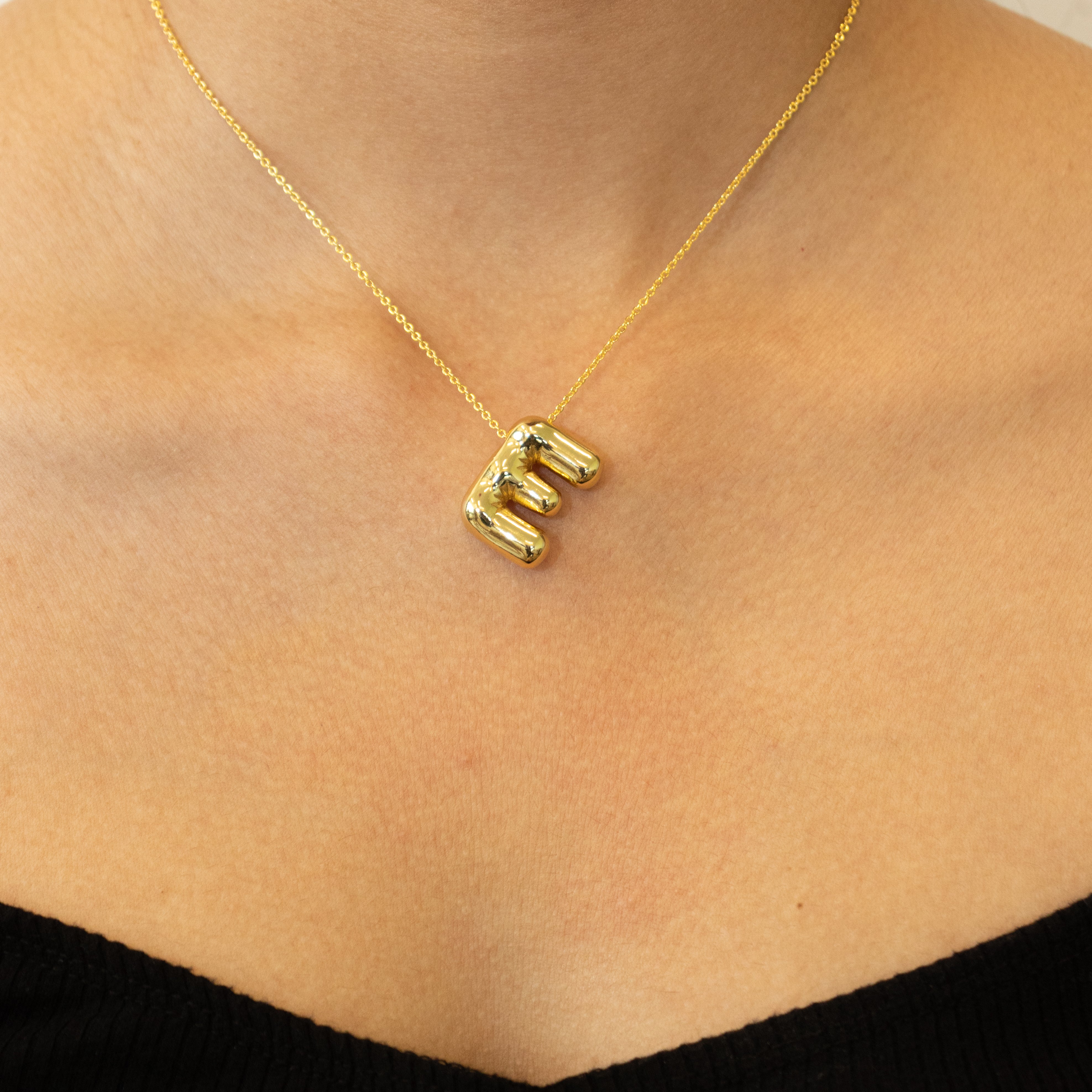 Balloon Initial Necklace - Frock Candy