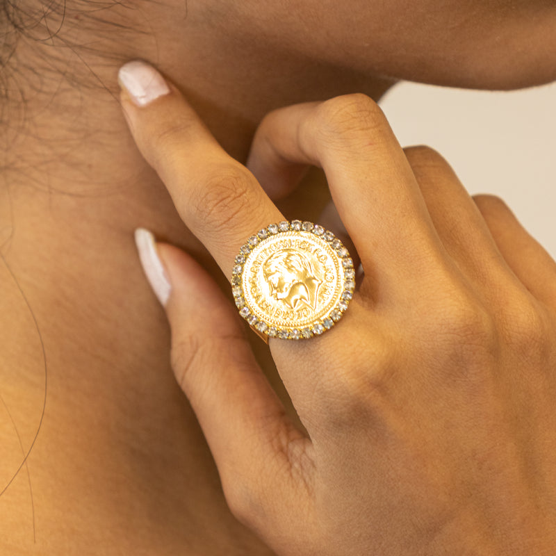 Roman Coin Ring
