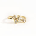 Infinity Bow Gleam Ring