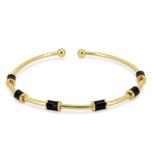 Minimal Cuff Bangle | Anti-tarnish | Adjustable