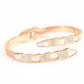 Mother of Pearl Snake Bangle