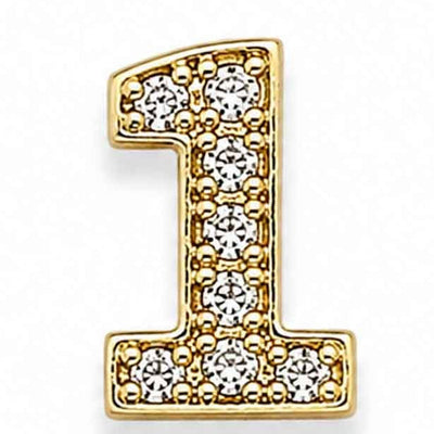 Number Necklace Charms