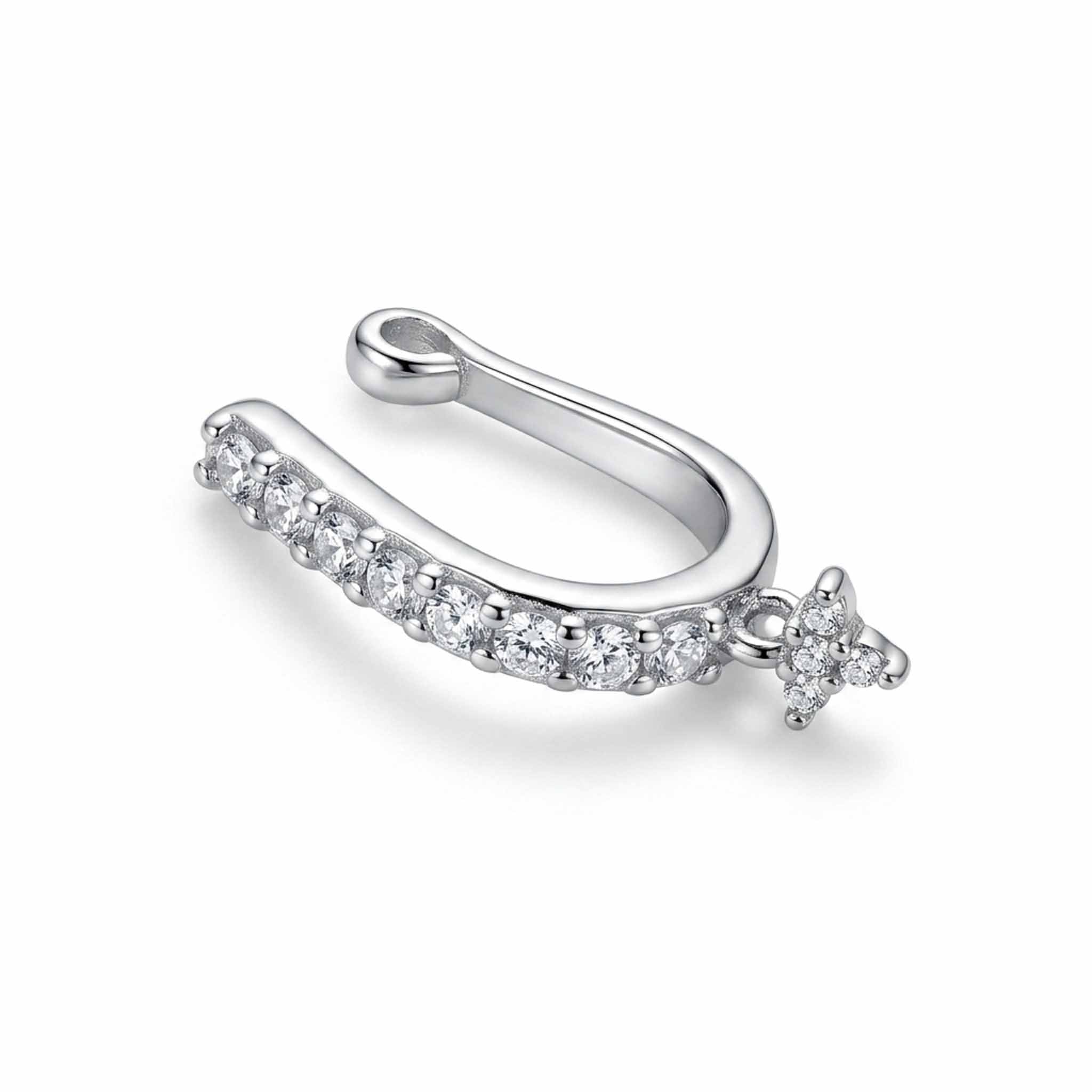 Petalite 925 Sterling Silver Nose Pin