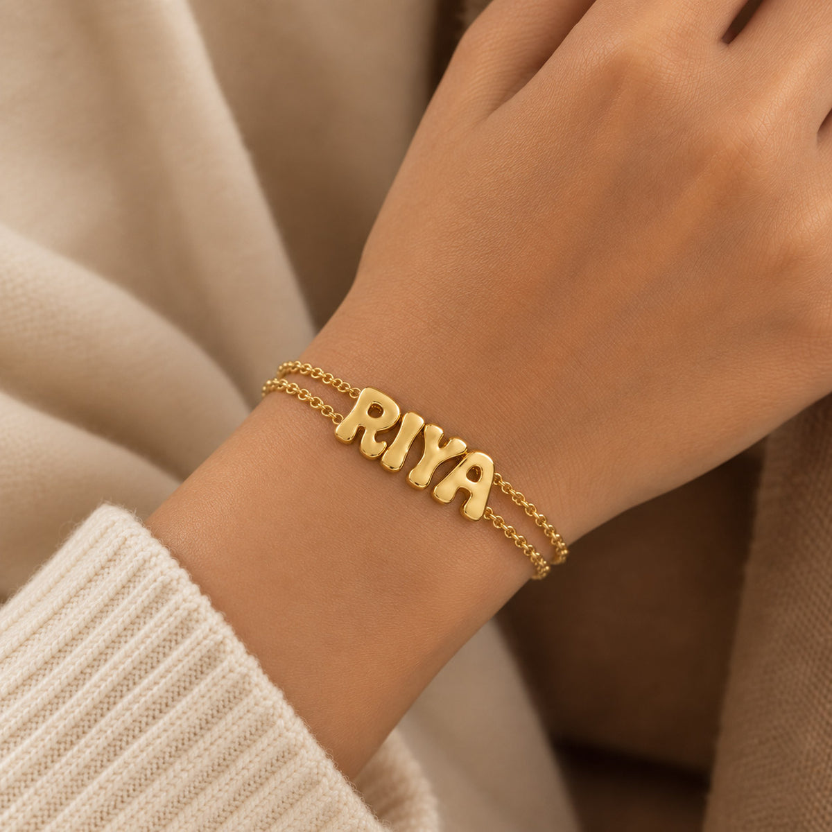 DIY Initial Love Bracelet | Anti-Tarnish