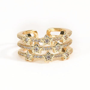 Stardust Bloom Ring