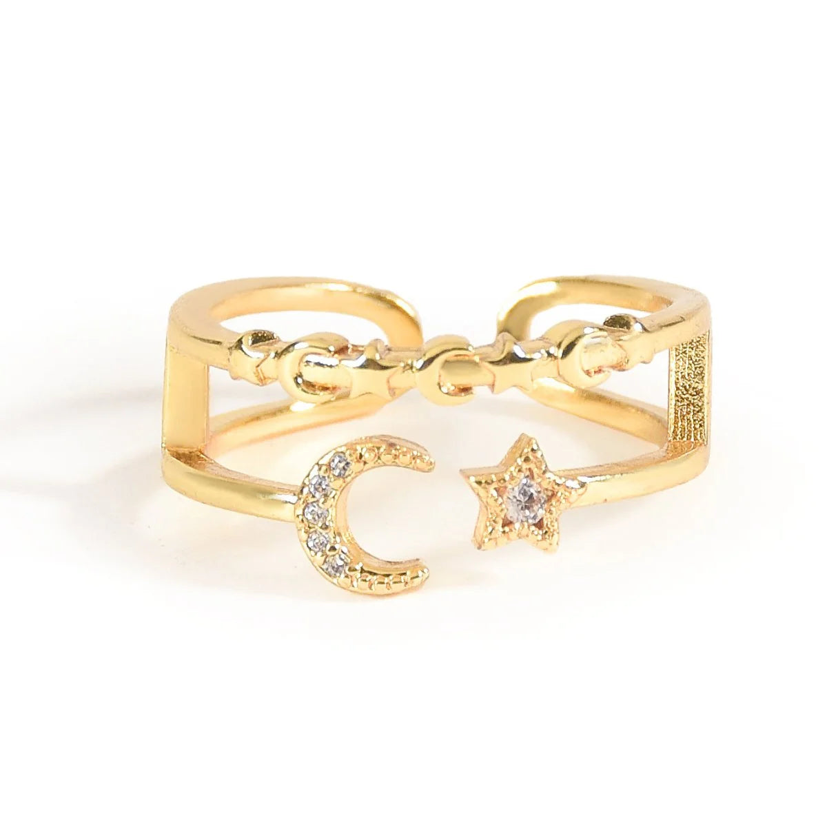 Midnight Aura Stack | Anti-tarnish  | Gold-plated