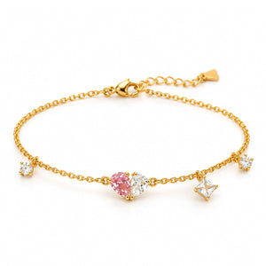 Sweetheart Sparkle Anklet
