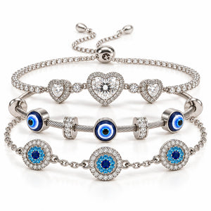 The Eye of Love Stack | Anti-Tarnish