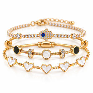 The Love & Luck Stack | Anti-Tarnish
