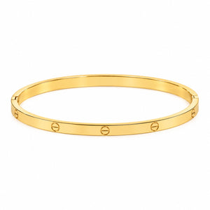 Timeless Edge Bangle | Anti-Tarnish