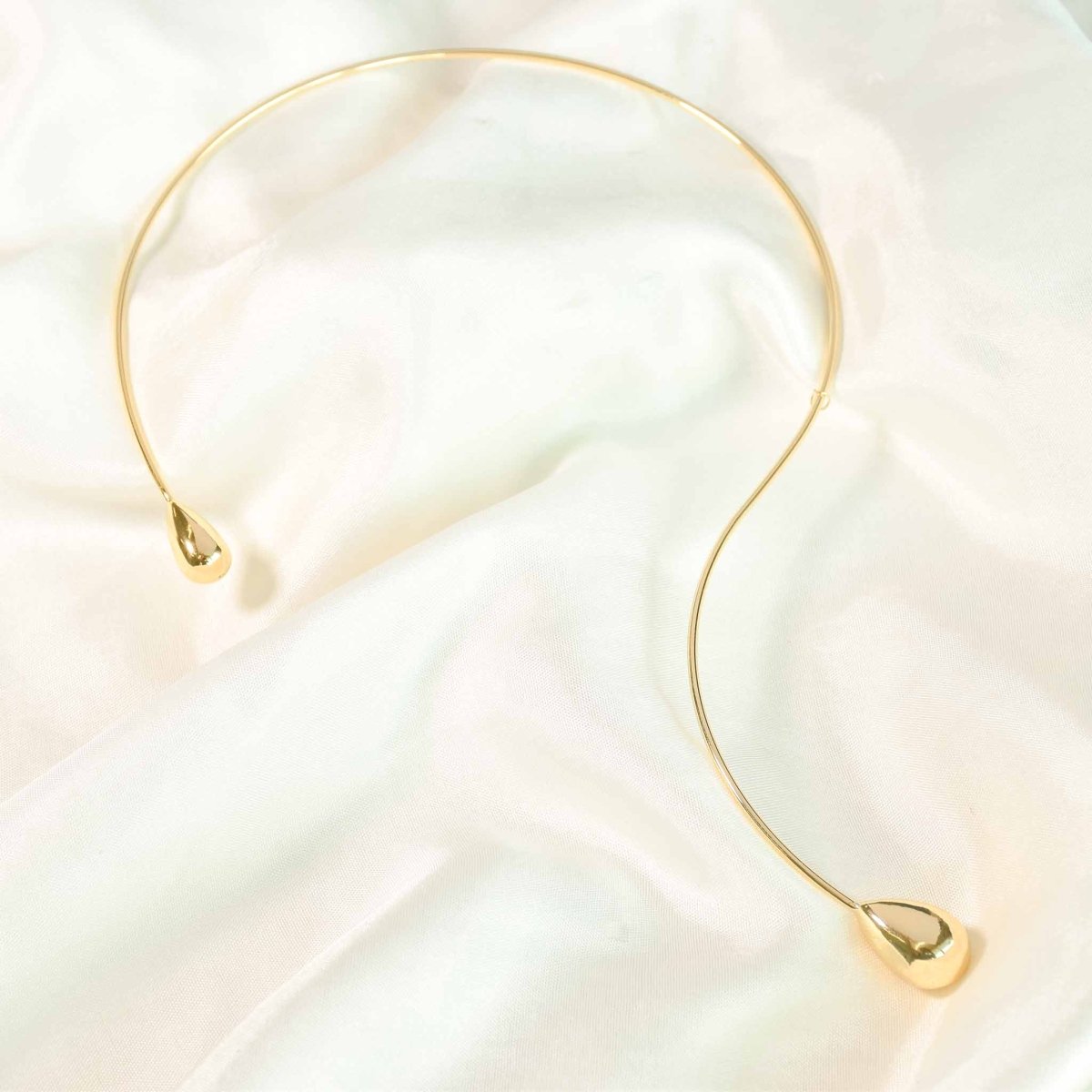 Abstract Wave Necklace - Upakarnaproduct_type