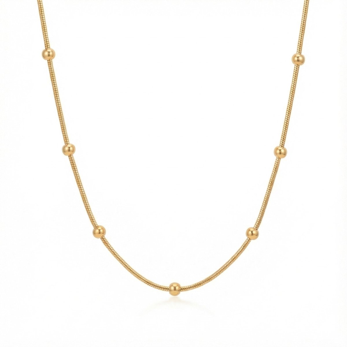 Ball Chain Necklace - Upakarnaproduct_type