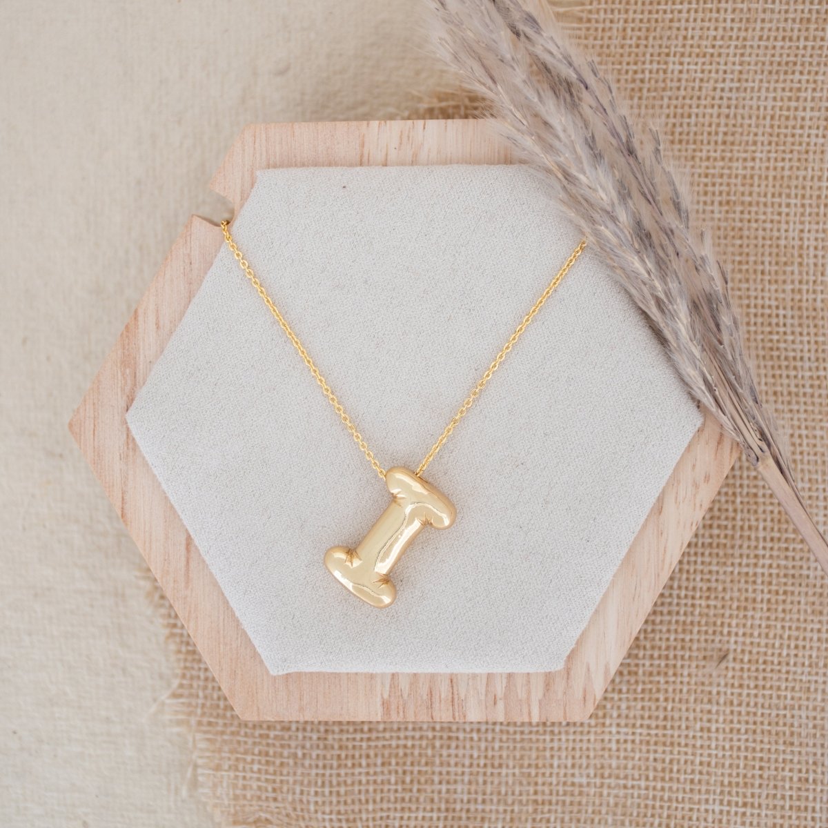 Balloon Initial Necklace - Upakarnaproduct_type
