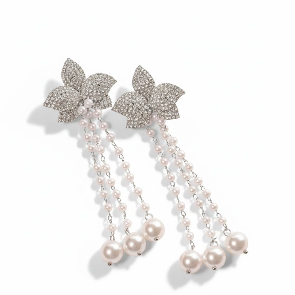 Bloomveil Pearl Earrings - Upakarnaproduct_type