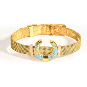 Blue Horseshoe Watch belt