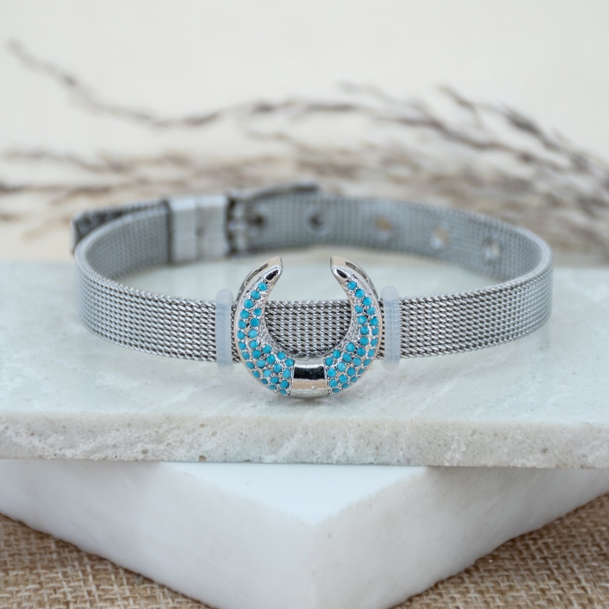 Blue Horseshoe Watch belt - Upakarnaproduct_type