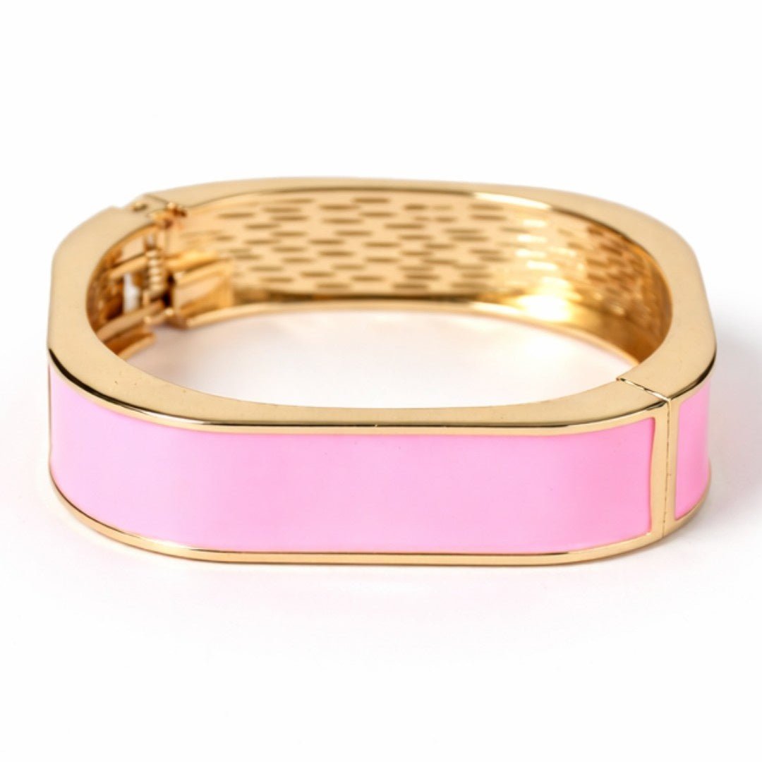Blush Enamel Bangle - Upakarnaproduct_type