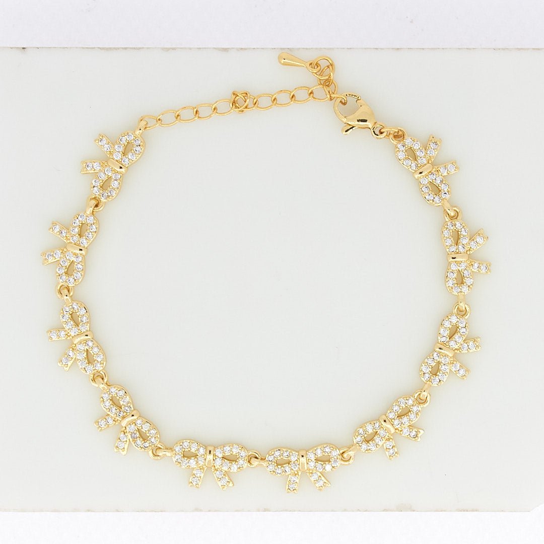 Bow Love Tennis Bracelet - Upakarnaproduct_type