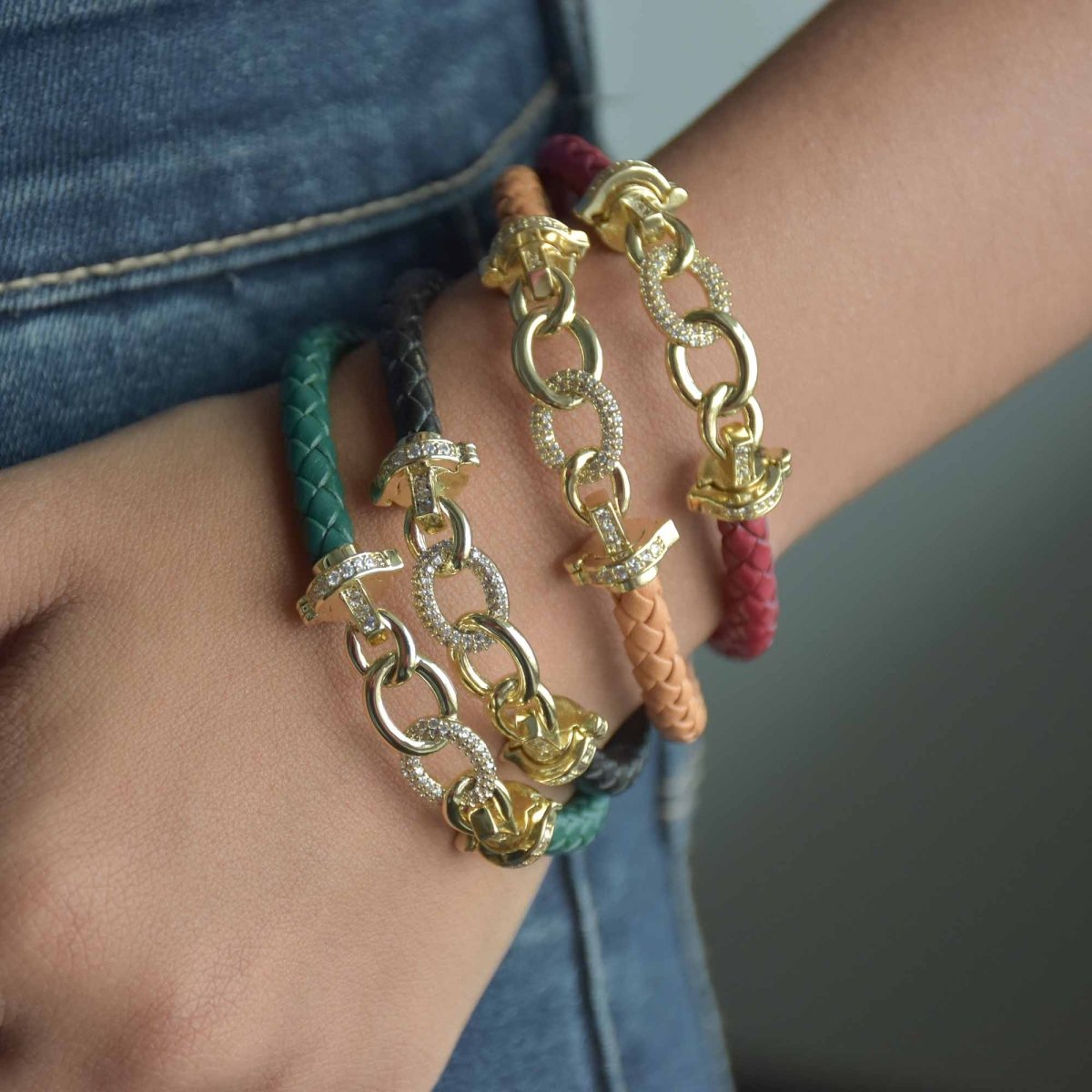 Braided Chain Bracelet - Upakarnaproduct_type