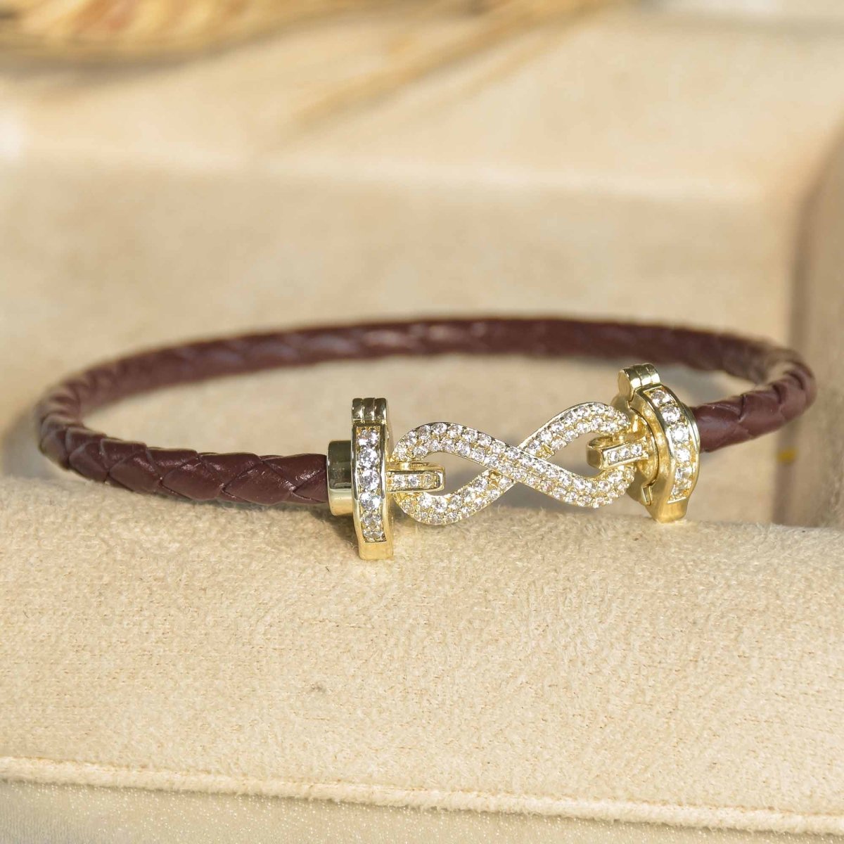 Braided Infinity Bracelet - Upakarnaproduct_type