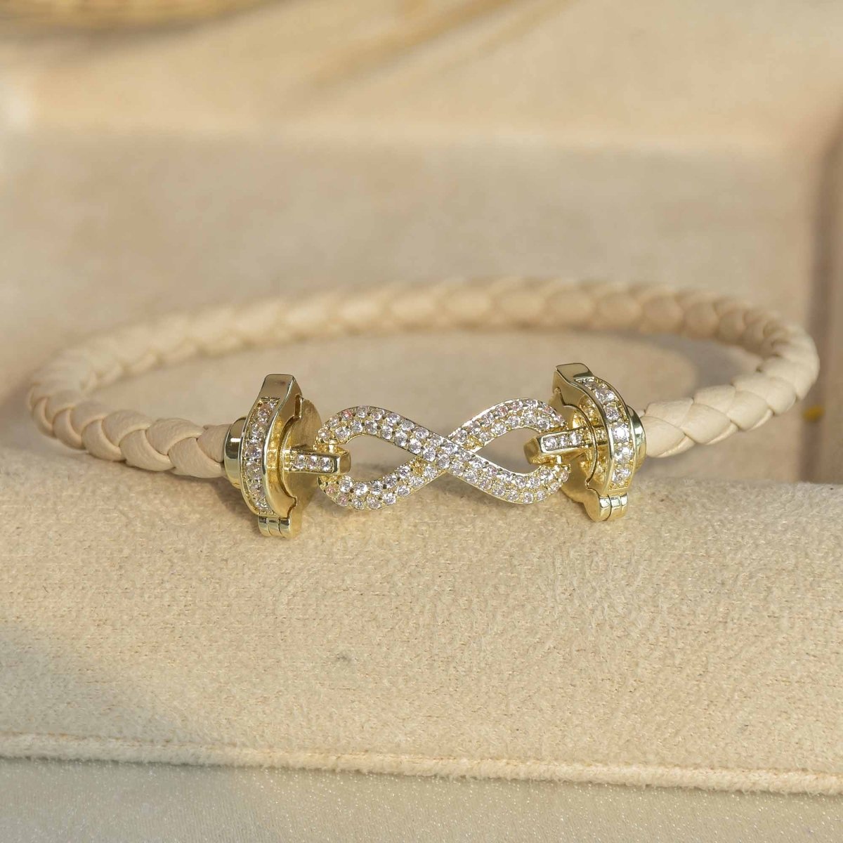 Braided Infinity Bracelet - Upakarnaproduct_type