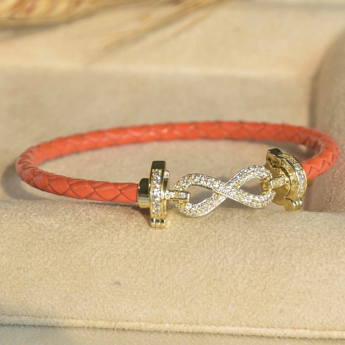 Braided Infinity Bracelet - Upakarnaproduct_type