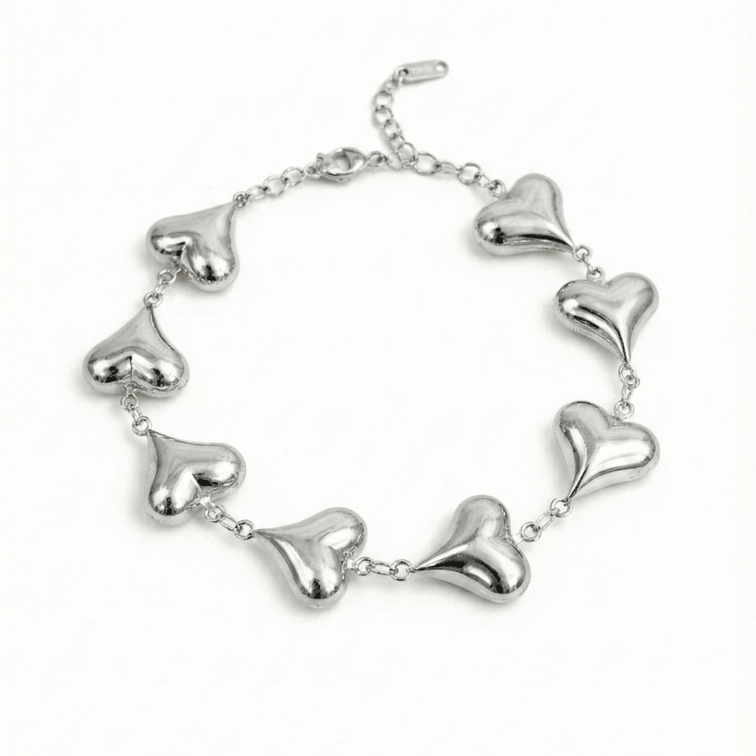 Bubble Heart Bracelet - Upakarnaproduct_type