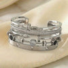 Celestial Silver Bangle Stack - Upakarnaproduct_type