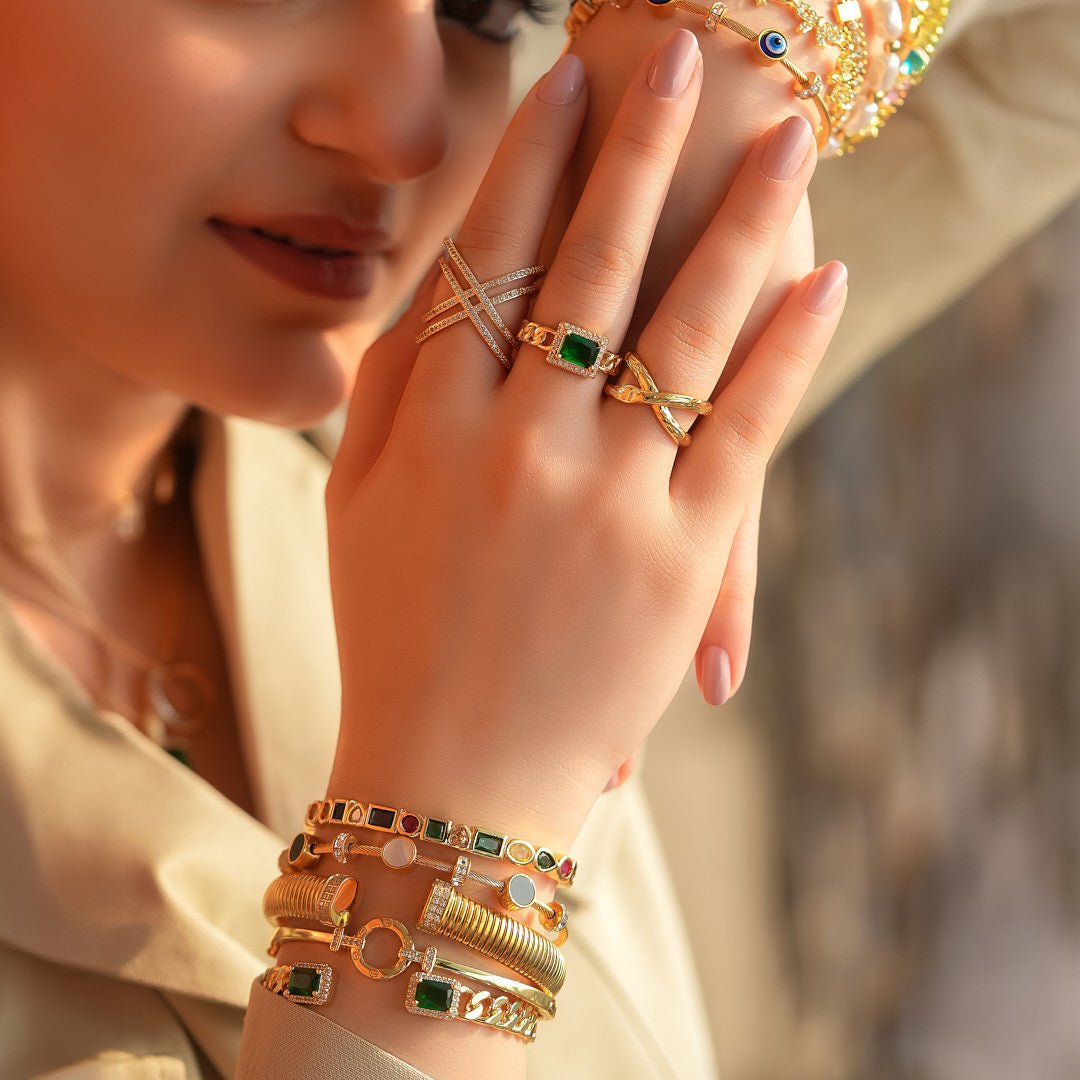 Chunky Stackable Bangle - Upakarnaproduct_type