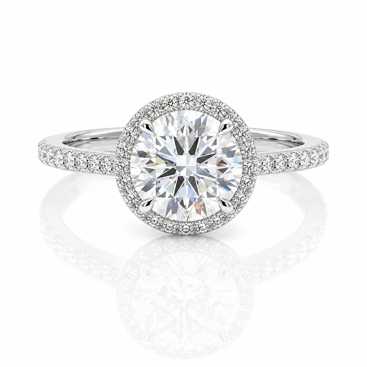 Classic Halo Spark Ring - Upakarnaproduct_type