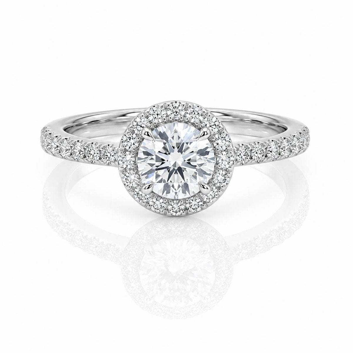 Clean Cut Halo Ring - Upakarnaproduct_type