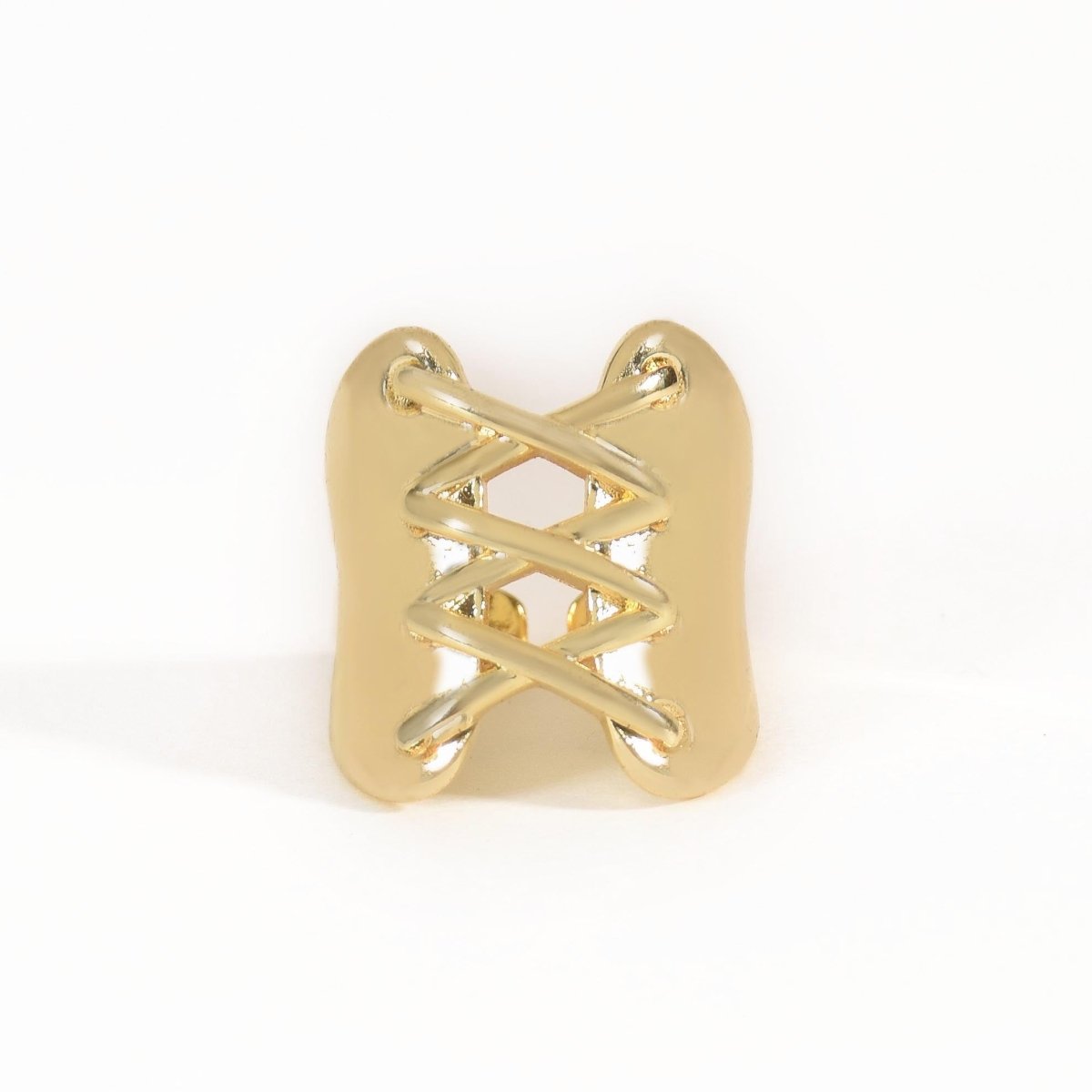 Criss Cross Thick Ring - Upakarnaproduct_type