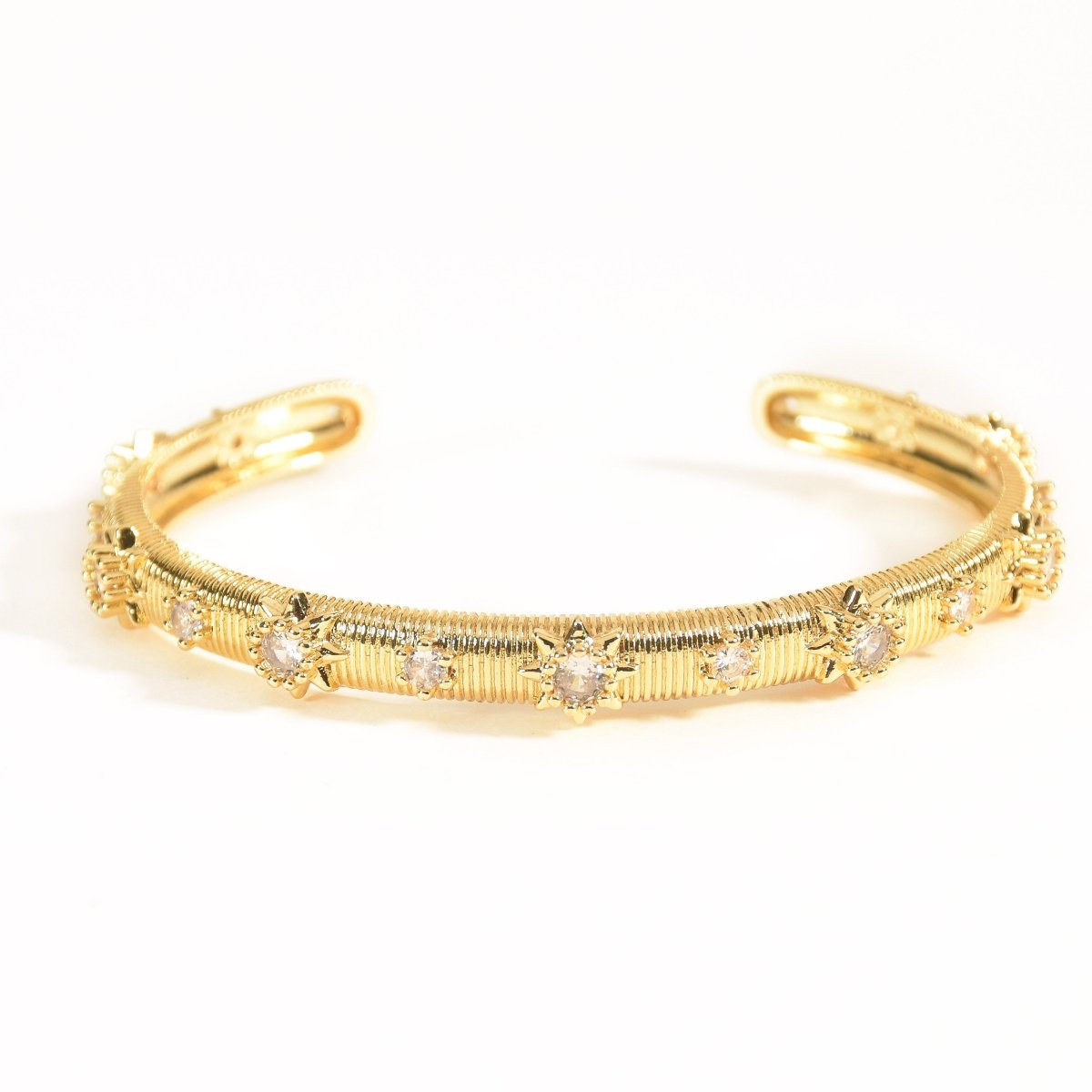 Crochet Studded Dainty Bangle - Upakarnaproduct_type