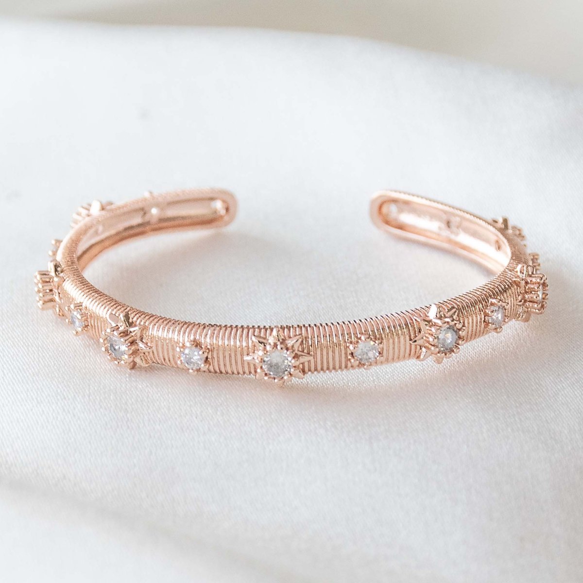 Crochet Studded Dainty Bangle - Upakarnaproduct_type