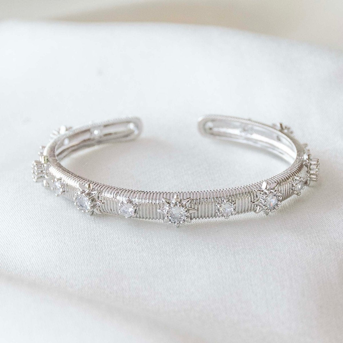 Crochet Studded Dainty Bangle - Upakarnaproduct_type