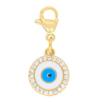 Blue Round Evil Eye