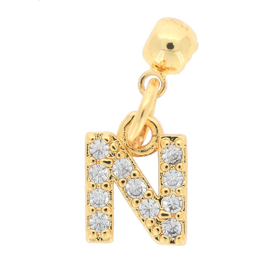 Custom Name Necklace with Charms | Gold Finish Pendant for Women & Teens - Upakarnaproduct_type