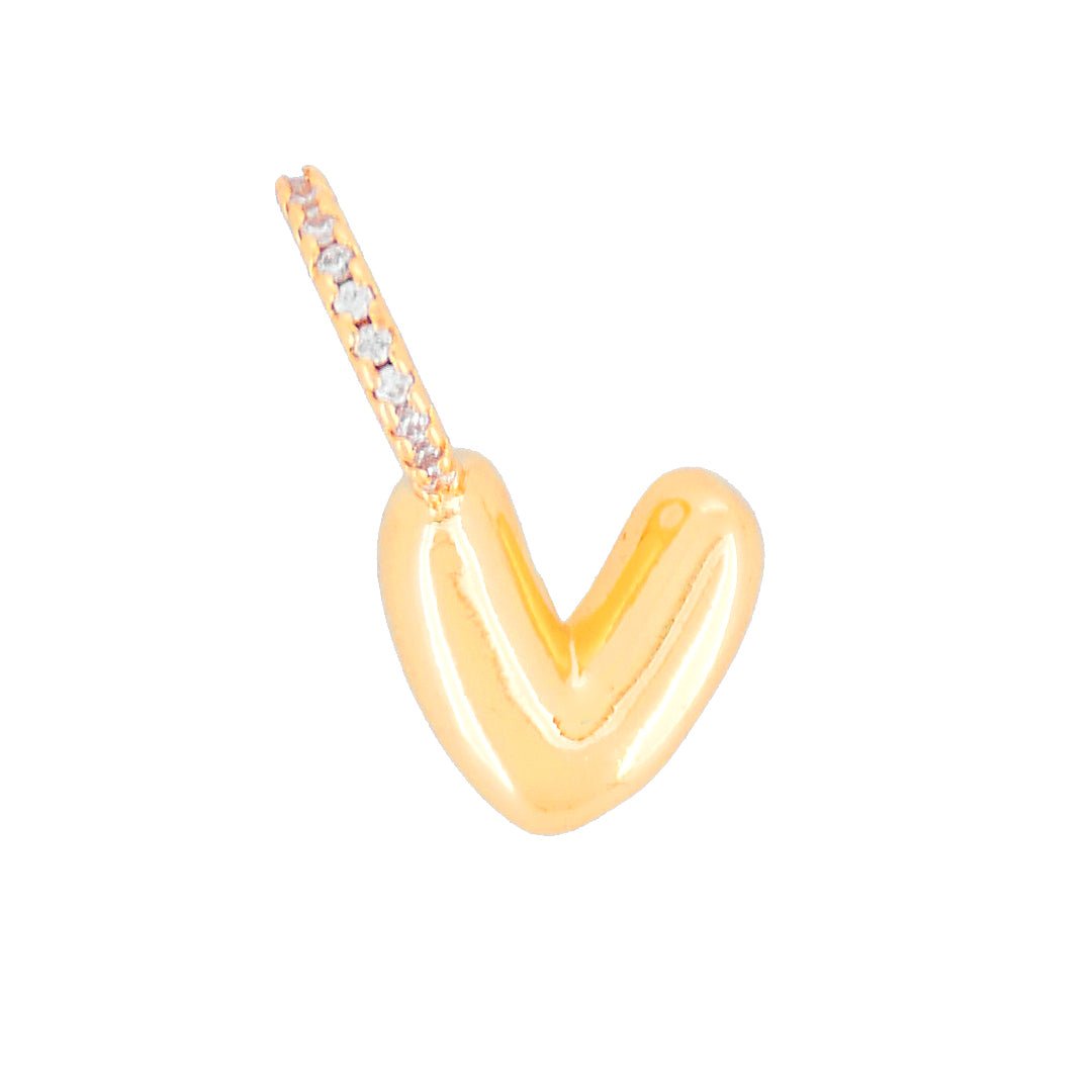 Dainty Alphabet Charm Necklace | Personalised Dangling Initial Pendant - Upakarnaproduct_type