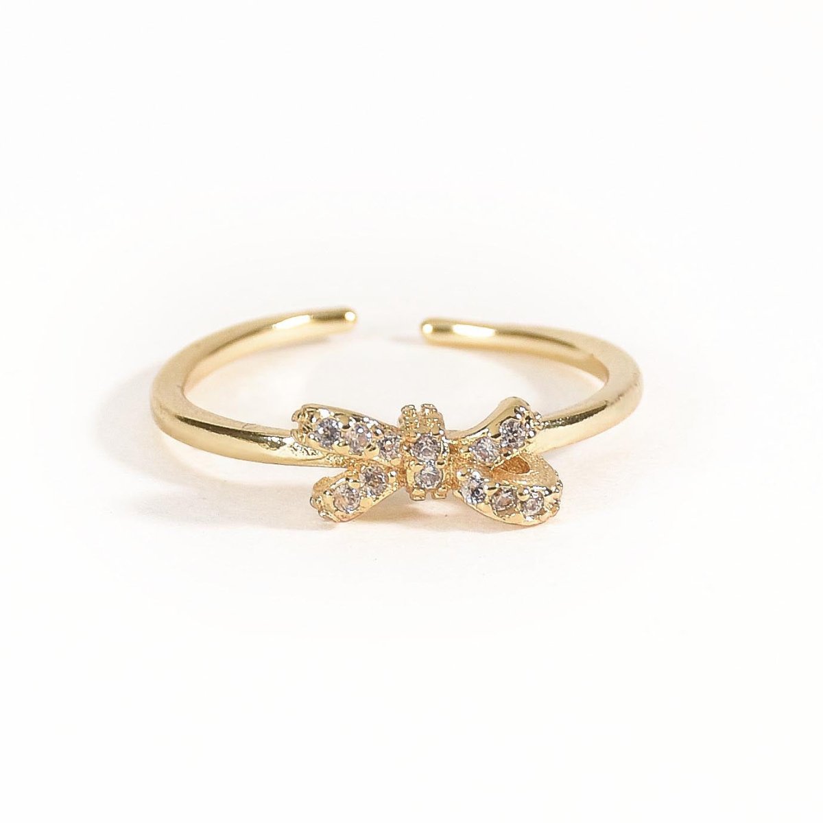 Dainty Bow Ring - Upakarnaproduct_type