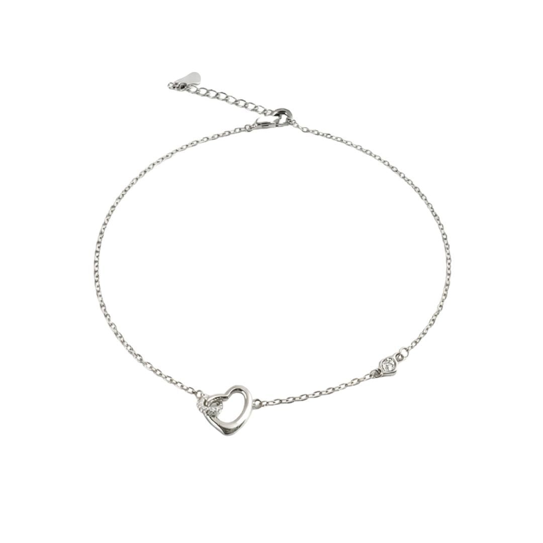 Dainty Heart Anklet - Upakarnaproduct_type