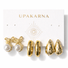 Darling Pearl Earring Stack - Upakarnaproduct_type