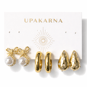Darling Pearl Earring Stack