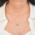 Diamond Arc Necklace