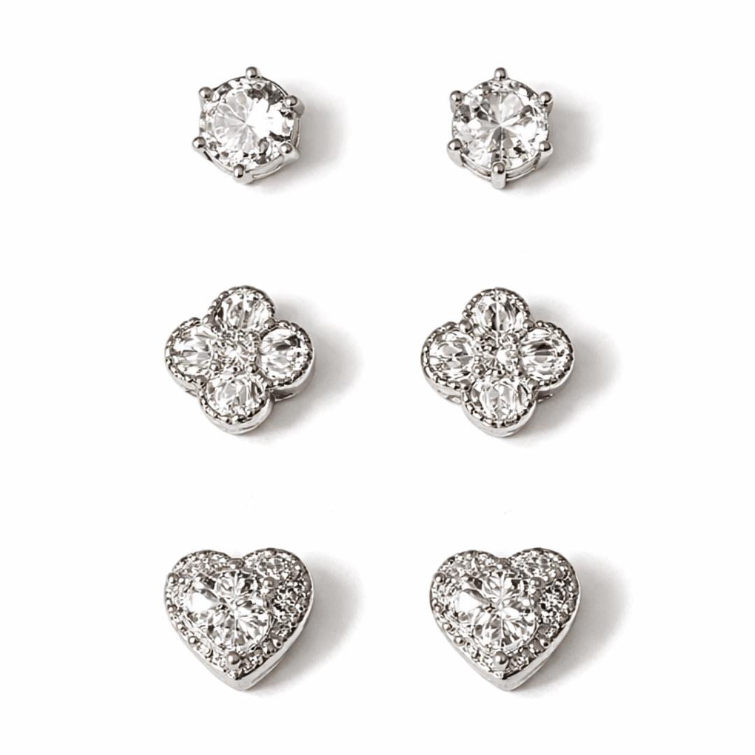 Diamond Dust Earring Stack - Upakarnaproduct_type